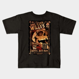 One Eyed Willy's Rum Kids T-Shirt
